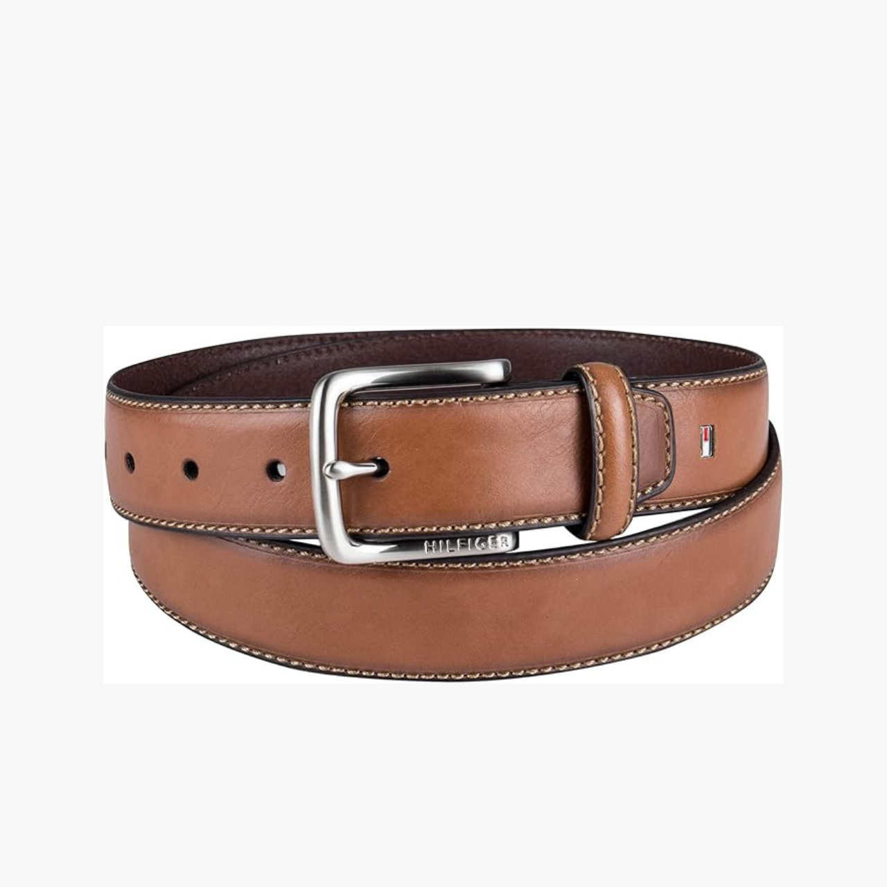 Tommy Hilfiger Men's Everyday Casual Jean Belt with Classic Harness Buckle 36 - Image 2