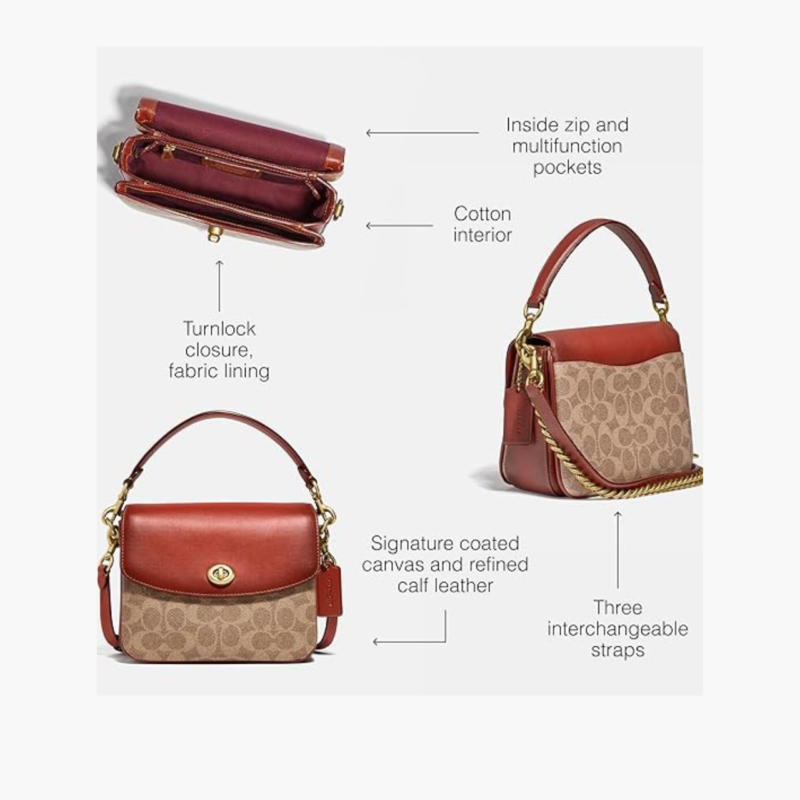 Coach Coated Canvas Signature Cassie Crossbody 19 - Image 2