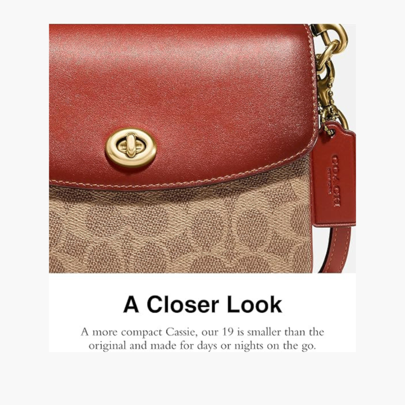 Coach Coated Canvas Signature Cassie Crossbody 19 - Image 3