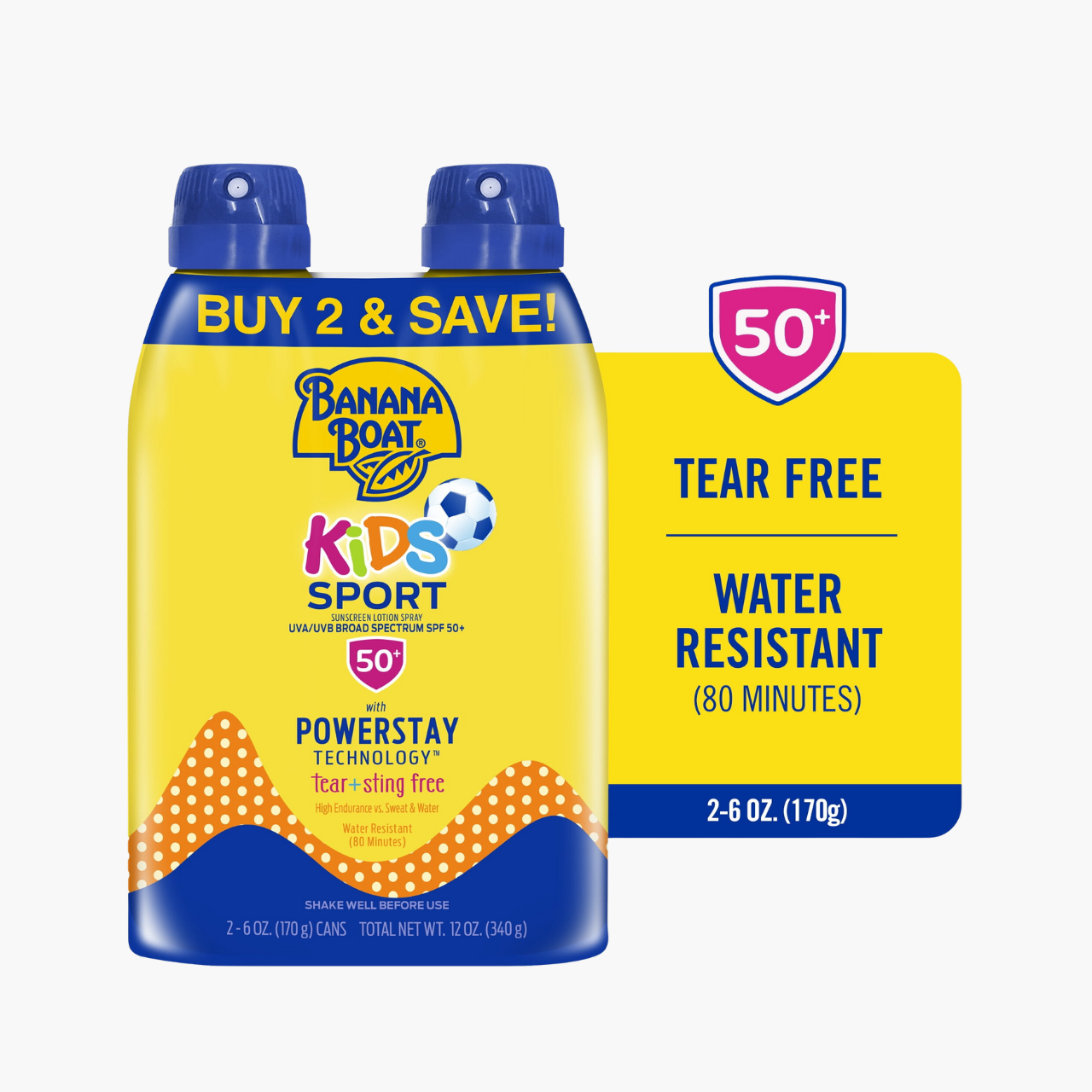 Banana Boat Kids 50+ Duo