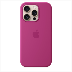 iPhone 16 Pro Silicone Case with MagSafe - Fuchsia